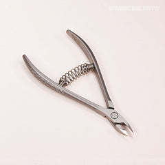 CL.S02 5MM - Professional Cuticle Nippers Spiral Springs Stainless Steel