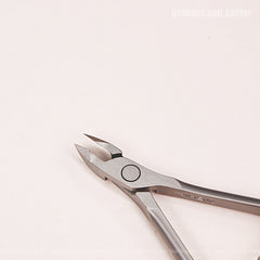 CL.S02 5MM - Professional Cuticle Nippers Spiral Springs Stainless Steel