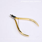 D555 - Professional Cuticle Nippers with high-tension spring and full jaw design make it easy to trim