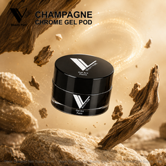 Champagne - V Beauty Pure Chrome Gel Pod by Dynamic Nail Supply Official Distributor