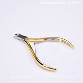 D501 - Ergonomic Carbon Steel Cuticle Nippers – Labor-Saving Design for Nail Techs and DIY Manicures