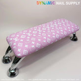 (Pink Hell0 Kitty LV) Nails Pillow ArmRest with Leather Cushion for Manicure Pedicure (Reposabrazos Para Manicura)