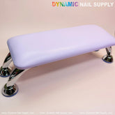 (Purple) Microfiber Leather Armrest with Cushion Pillow for Pedicure Manicure (Reposabrazos Para Manicura)