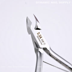 D04 - Jaw 12 - Upgraded Stainless Steel Cuticle Nippers – Ultra Sharp Dead- Skin Remover for Manicure & Pedicure