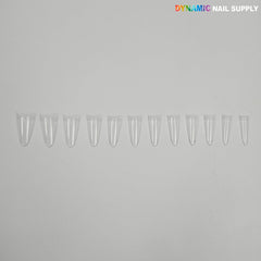 (New 2026) Medium Almond Extension Nail Tips - Half Cover - Box of 500 pcs (Short Stiletto)