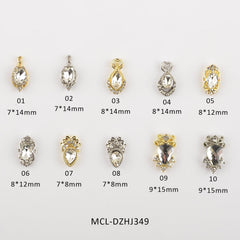 20 pcs / 1 bag of Unique shape Charms for Nails Art Design