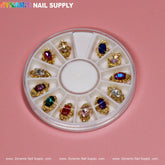 12 pcs Luxury Nail Charms ( Jewelry style)