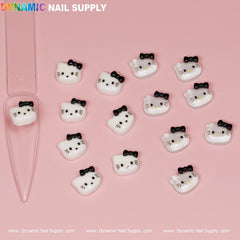 15 pcs Hell0 Kitty Design Nail Charms