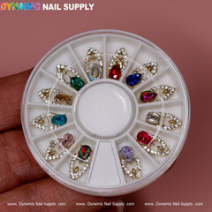 12 pcs Luxury Nail Charms