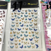 Butterfly stickers for nails art design - 17