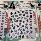 Butterfly stickers for nails art design - 4