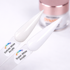 Definite White Acrylic Powder - Classic White for Perfect French Nails
