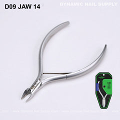 D09 - Jaw 14 - Cuticle Clippers with Grip Control – Sharp Jaw Design for Clean Cuticle Removal
