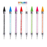 Dual-head Rhinestone Picker Pen - Wax head / Dot head / Dotting Tool / Rhinestones Picker Pen