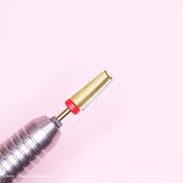 5-in-1 Fine grit Drill Bit (Gold color) - Safety when Sealing cuticle and Smooth out acrylic