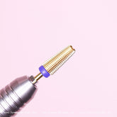 5-in-1 Medium grit Drill Bit (Gold color) - Good for Shaping and Smooth-out