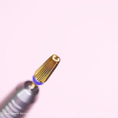 5-in-1 Medium grit Drill Bit (Gold color) - Good for Shaping and Smooth-out
