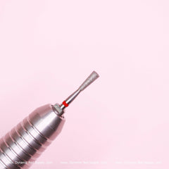 Cylinder-shaped Drill Bits (Fine - Russian Manicure) Use for Preps & Cleaning Cuticle & Removing dead skin