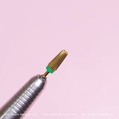 5-in-1 Coarse grit Drill Bit (Gold color) - Shaping acrylic / Smooth out acrylic / Removing gel