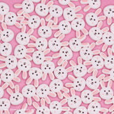 (Pink) 100 pcs Cute Cony Bunny (Rabbit) Design Nail Charms