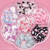 70 pcs Cute Hello Kitty charms (and Kawaii) for Nails Art Design