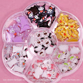 70 pcs Cute Cartoon Character charms (Kawaii) for Nails Art Design