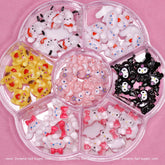 70 pcs Hello Kitty resin charms (Cartoon) for Nails Art Design