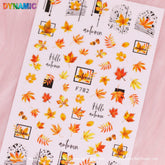 Autumn, Fall Leaves Sticker (F782)