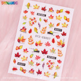 Autumn, Fall Leaves Sticker (STZ-CS057)