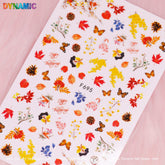 Autumn, Fall Leaves Sticker (F695)