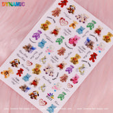 Cute Teddy Bear Sticker (R022)