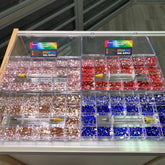 Bling Bling set - Rose - Red - Blue - Gold - 3000pcs each