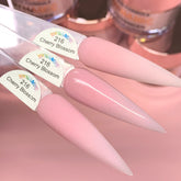 Cherry Blossom Nude Acrylic Powder (#216) bright pink acrylic for Pink & White Ombre nails