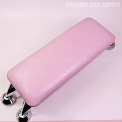 (RHL029 - Pink GCi Engraved) Luxury Logo Brand Name Handrest for Pedicure and Manicure Nail Services (Reposabrazos Para Manicura)