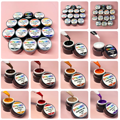 (Fall Painting Gel ) High-pigment No-wipe Gel Polish Collection 14 Fall colors