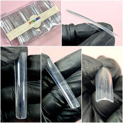 3XL Tapered Square Tips (New 2024) - XXXL - 11 sizes - 550 tips - Clear