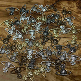 50 pcs Planet Charm for Nails art designer (Mixed Color)