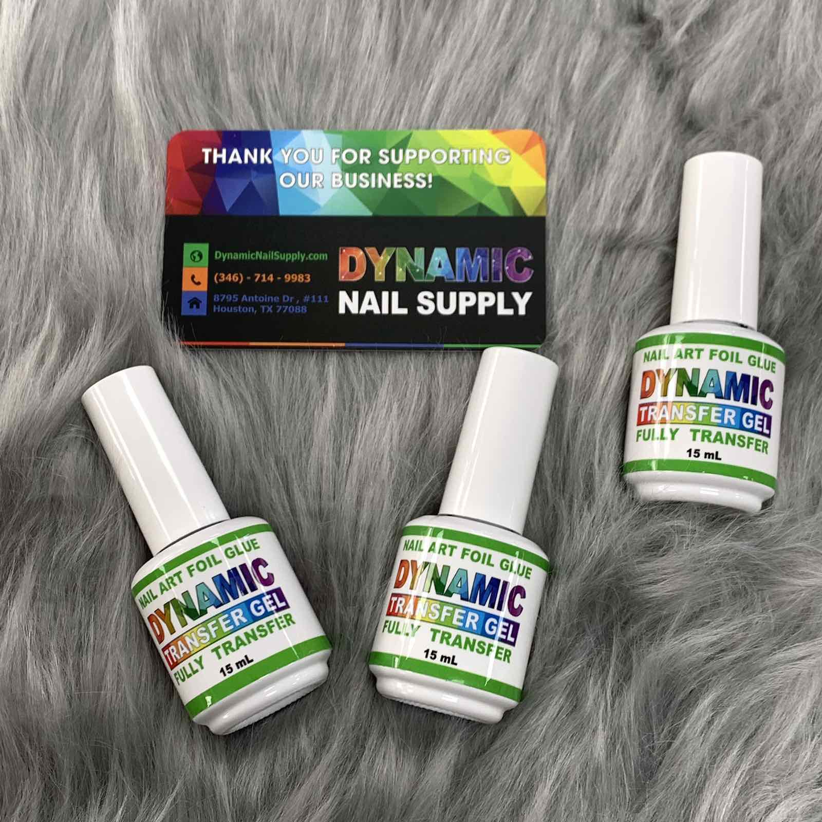 Dynamic Foil Glue Gel - Fully transfer - Professional Transfer Gel for Nail Foils