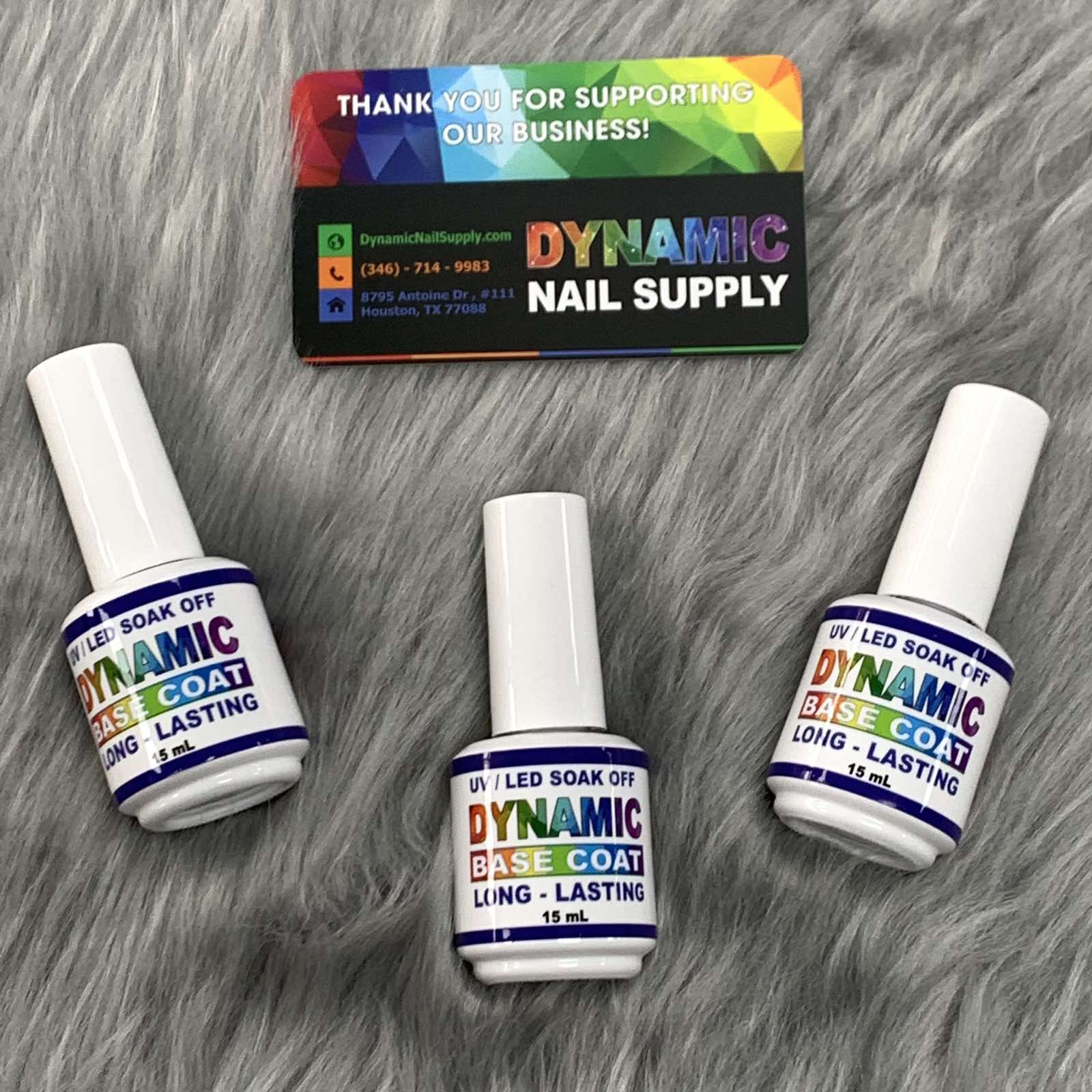 Dynamic Base Coat Gel - Long Lasting and No Chipping with Stronger Adhesion