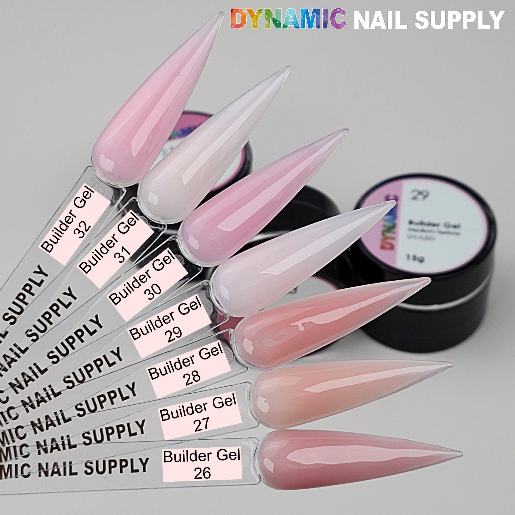 (HEMA-free) Builder Gel Pod - Hard Gel for Building or Sculpting Nail Extensions