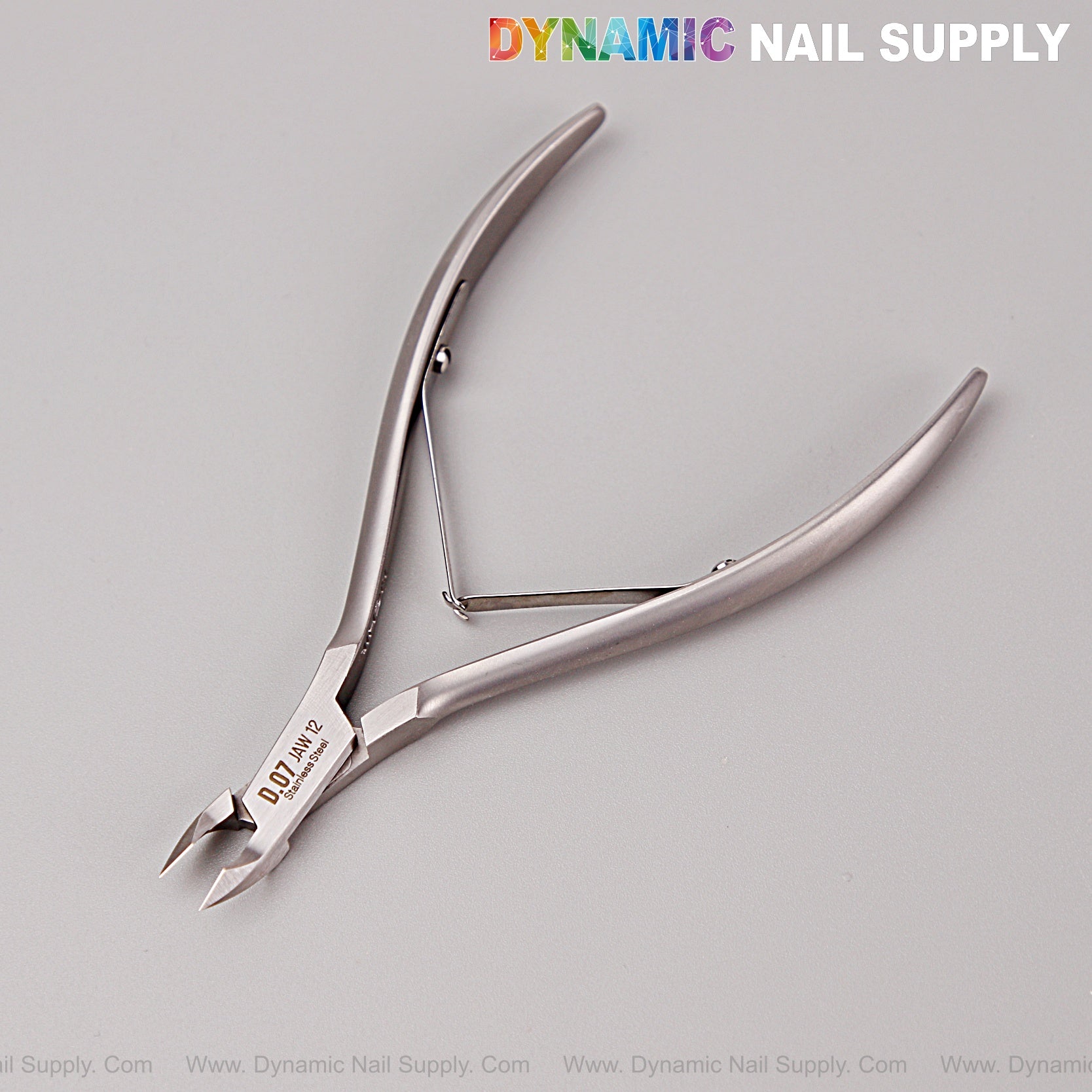 D07 - Jaw 12 - Cuticle Nippers for Nails – Super Fine Jaw Cuticle Clippers with Smooth Spring Action