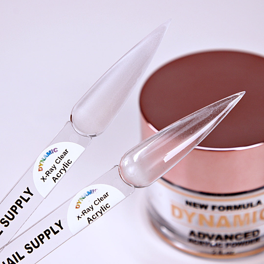 Clear / White / Soft White - purified acrylic powder for dipping and sculpting