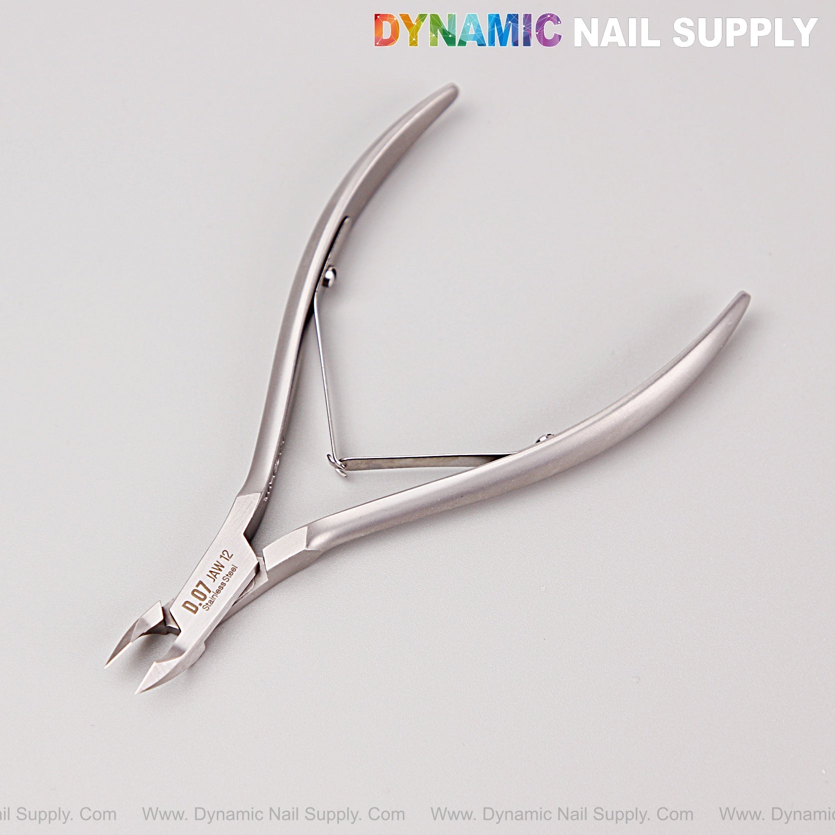 D07 - Jaw 12 - Cuticle Nippers for Nails – Super Fine Jaw Cuticle Clippers with Smooth Spring Action