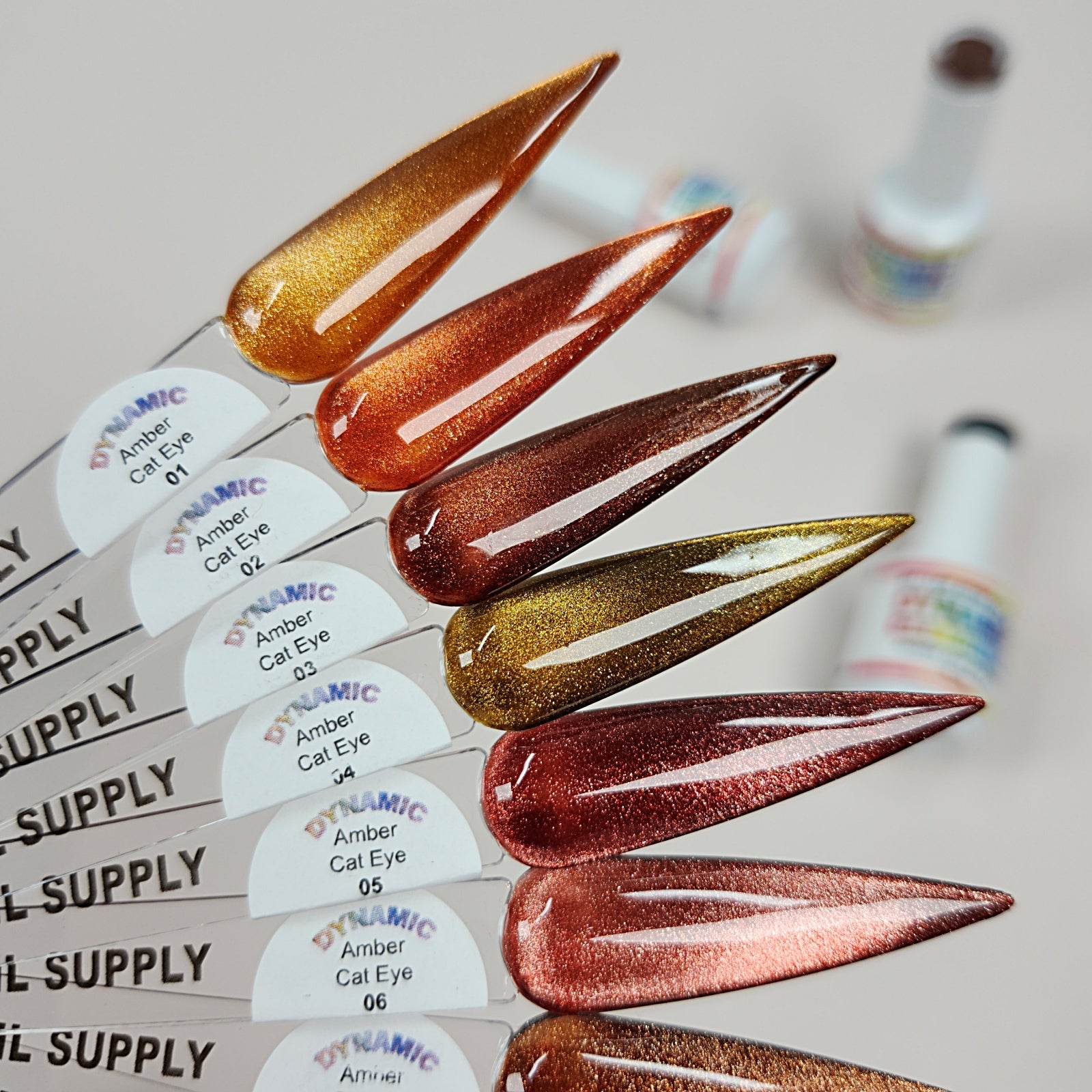 Amber Cat Eye (Magnet) Gel Polish Collection - Fall Colors Collection