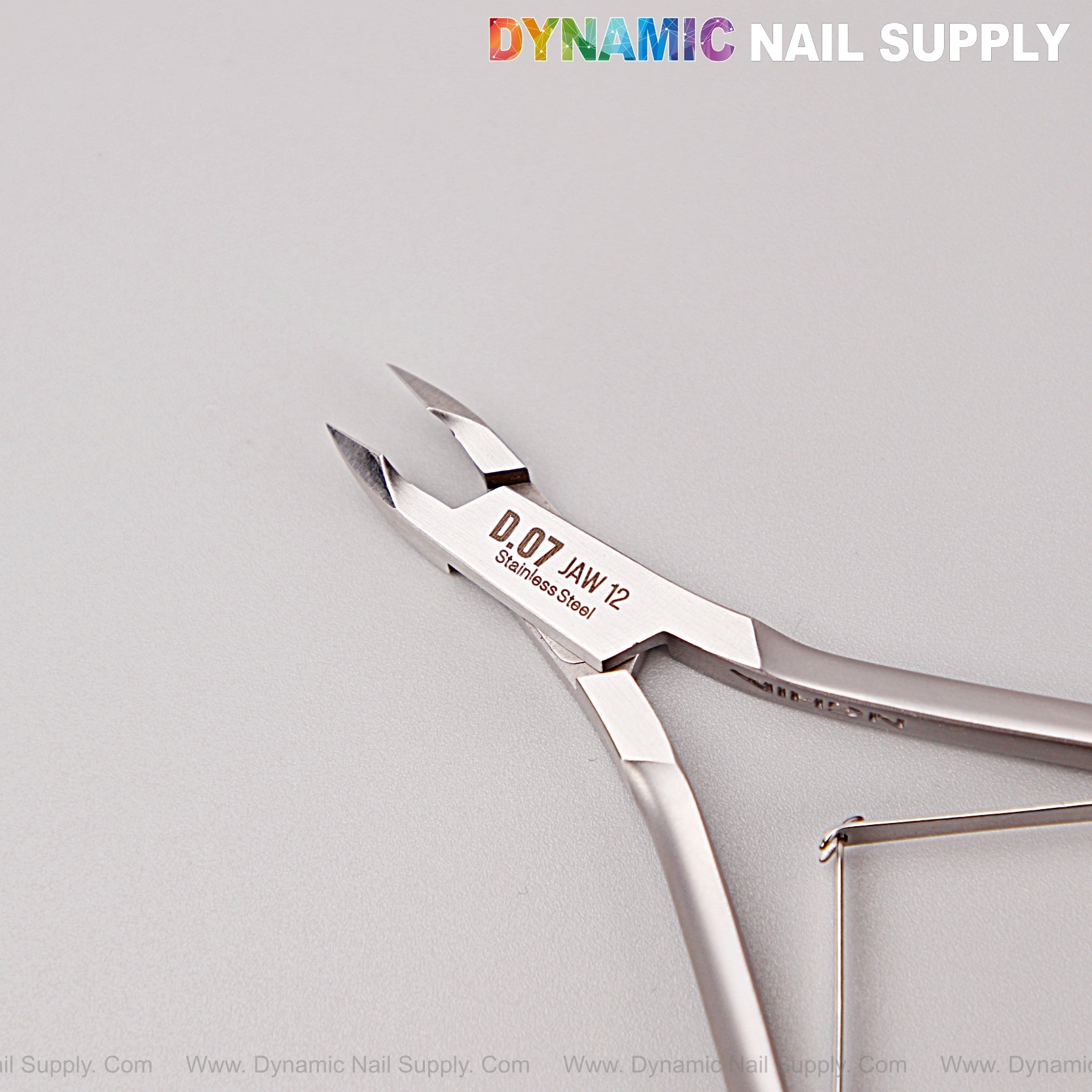 D07 - Jaw 12 - Cuticle Nippers for Nails – Super Fine Jaw Cuticle Clippers with Smooth Spring Action