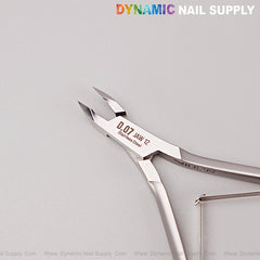 D07 - Jaw 12 - Cuticle Nippers for Nails – Super Fine Jaw Cuticle Clippers with Smooth Spring Action