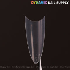 (Ultra Thin) Medium Almond Extension Nail Tips - Half Cover - 600pcs - 12 sizes