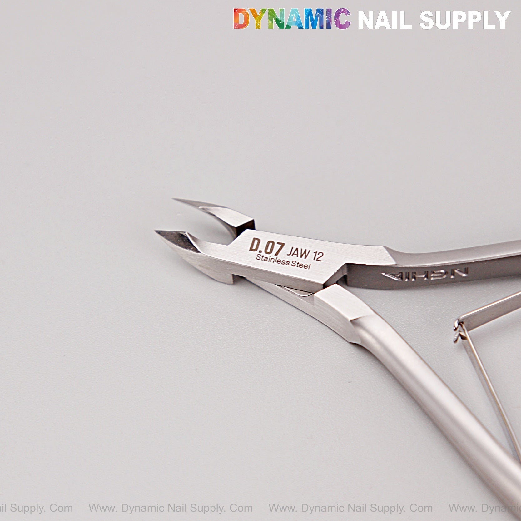D07 - Jaw 12 - Cuticle Nippers for Nails – Super Fine Jaw Cuticle Clippers with Smooth Spring Action