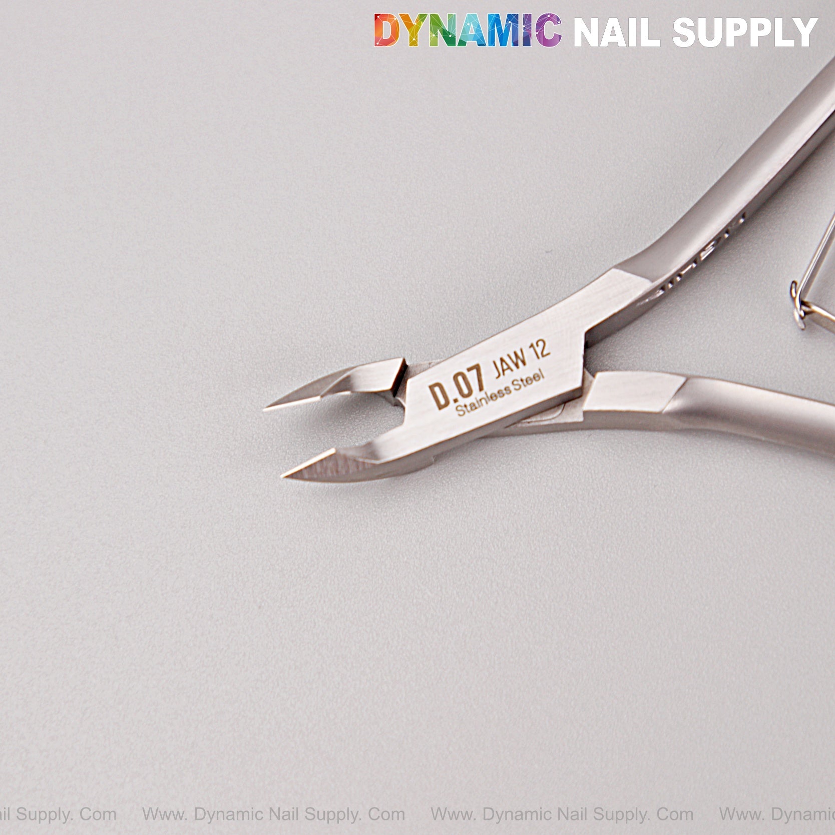 D07 - Jaw 12 - Cuticle Nippers for Nails – Super Fine Jaw Cuticle Clippers with Smooth Spring Action
