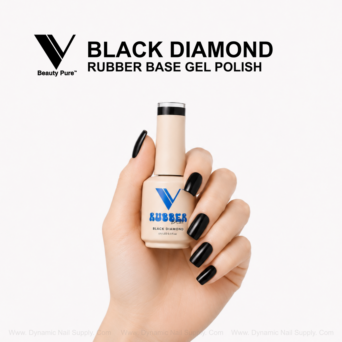 Black Diamond - V Beauty Pure Rubber Base Gel Polish